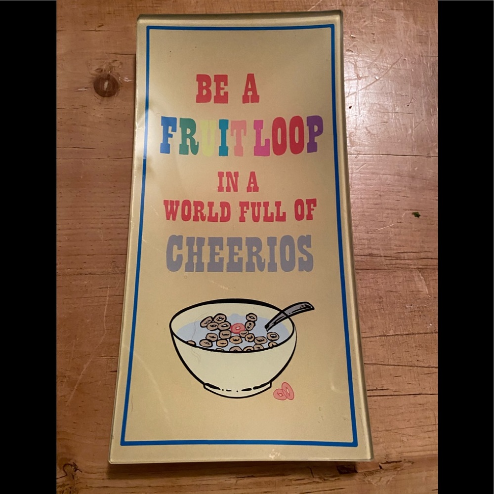 Bens Garden decoupage tray